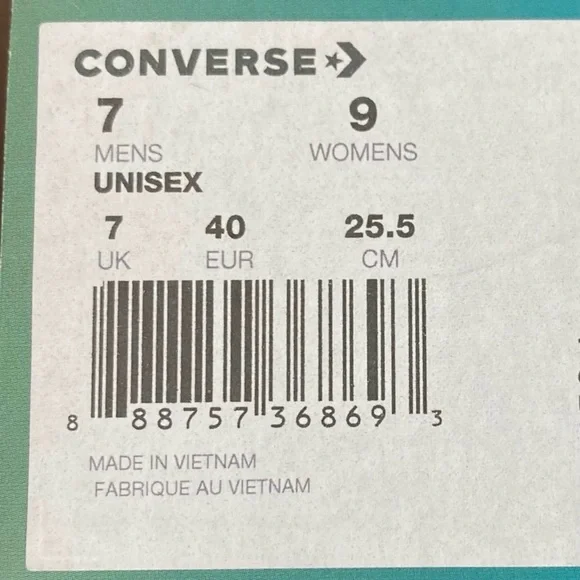 NWT Converse Chuck 70 OX Women’s Shoes - Picture 10 of 10